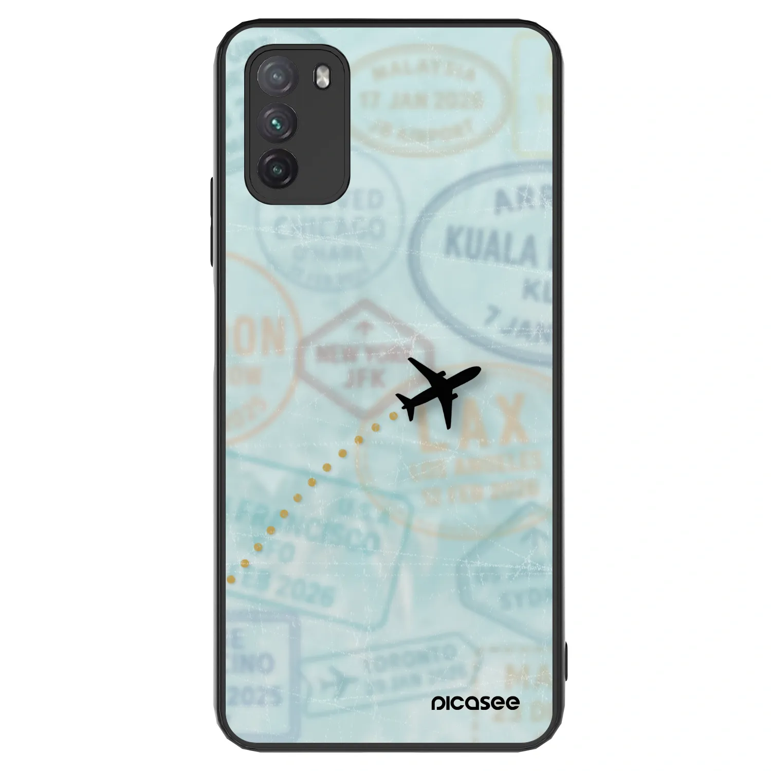 Picasee ULTIMATE CASE Xiaomi Poco M3 - készülékre - FLIGHT PATH