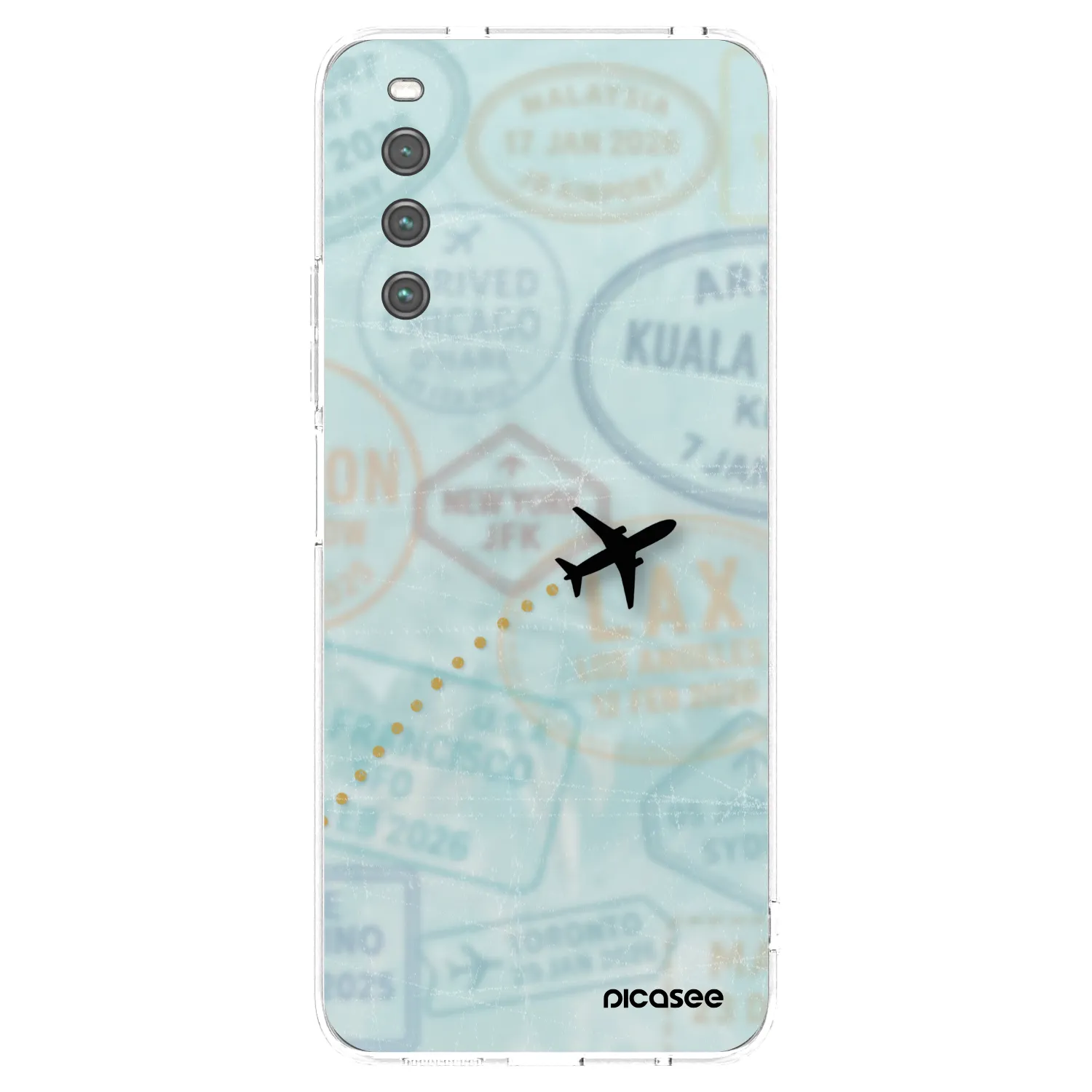 Picasee átlátszó szilikon tok az alábbi mobiltelefonokra Sony Xperia 10 IV 5G - FLIGHT PATH
