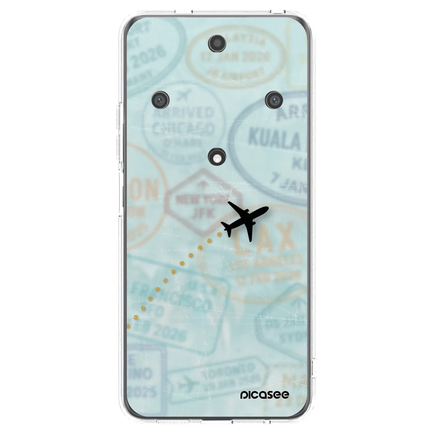 Picasee átlátszó szilikon tok az alábbi mobiltelefonokra Honor Magic5 Lite 5G - FLIGHT PATH
