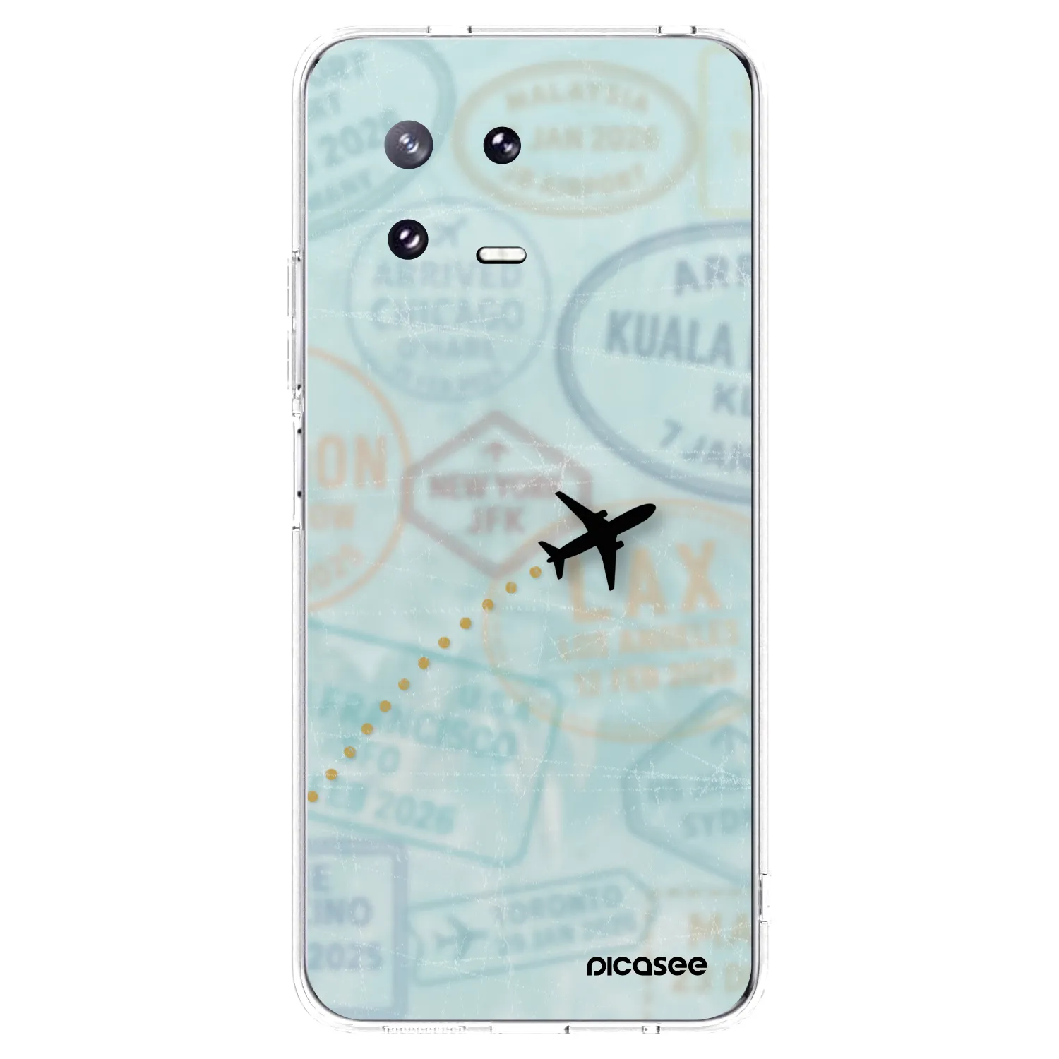 Picasee átlátszó szilikon tok az alábbi mobiltelefonokra Xiaomi 13 Pro - FLIGHT PATH