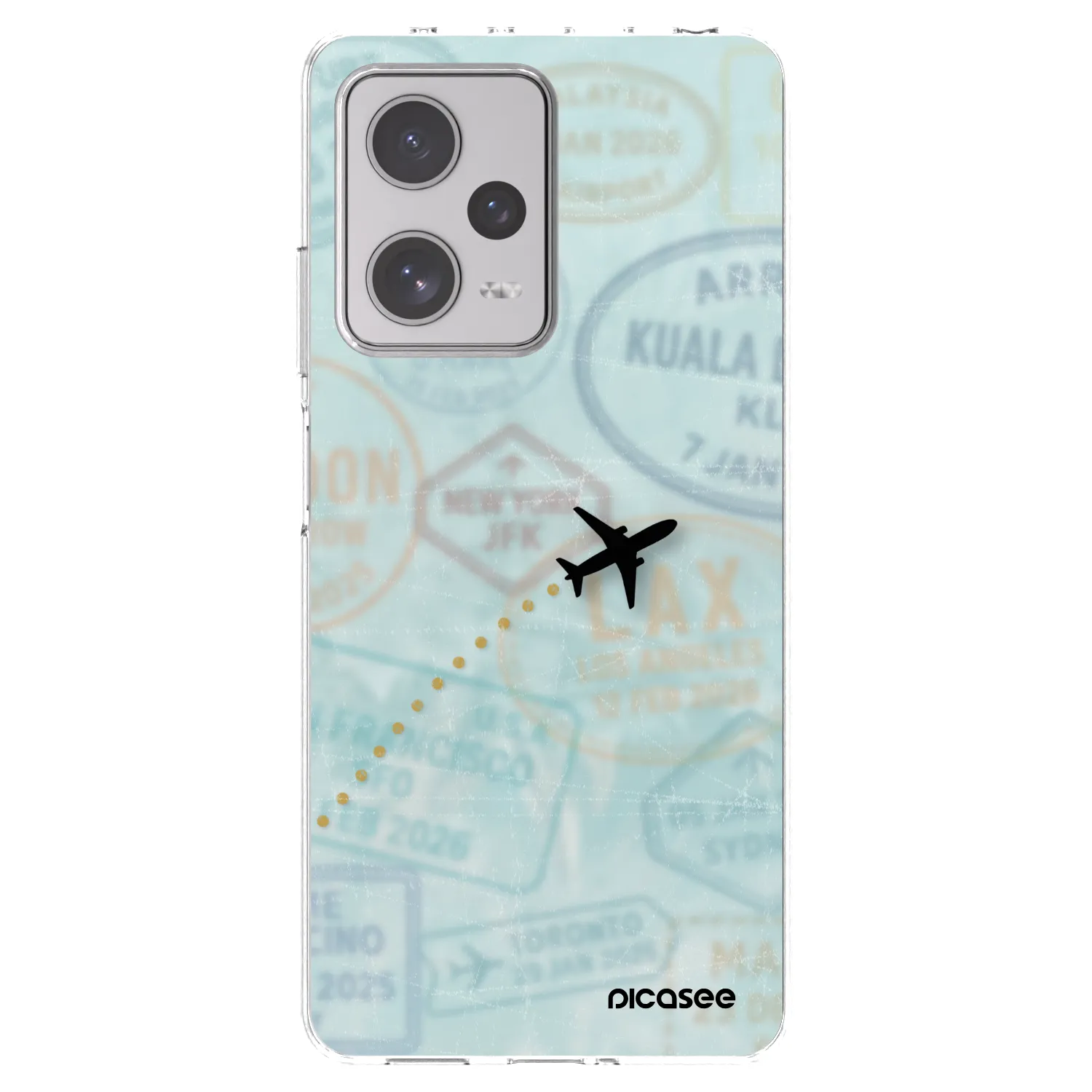 Picasee átlátszó szilikon tok az alábbi mobiltelefonokra Xiaomi Redmi Note 12 Pro+ 5G - FLIGHT PATH