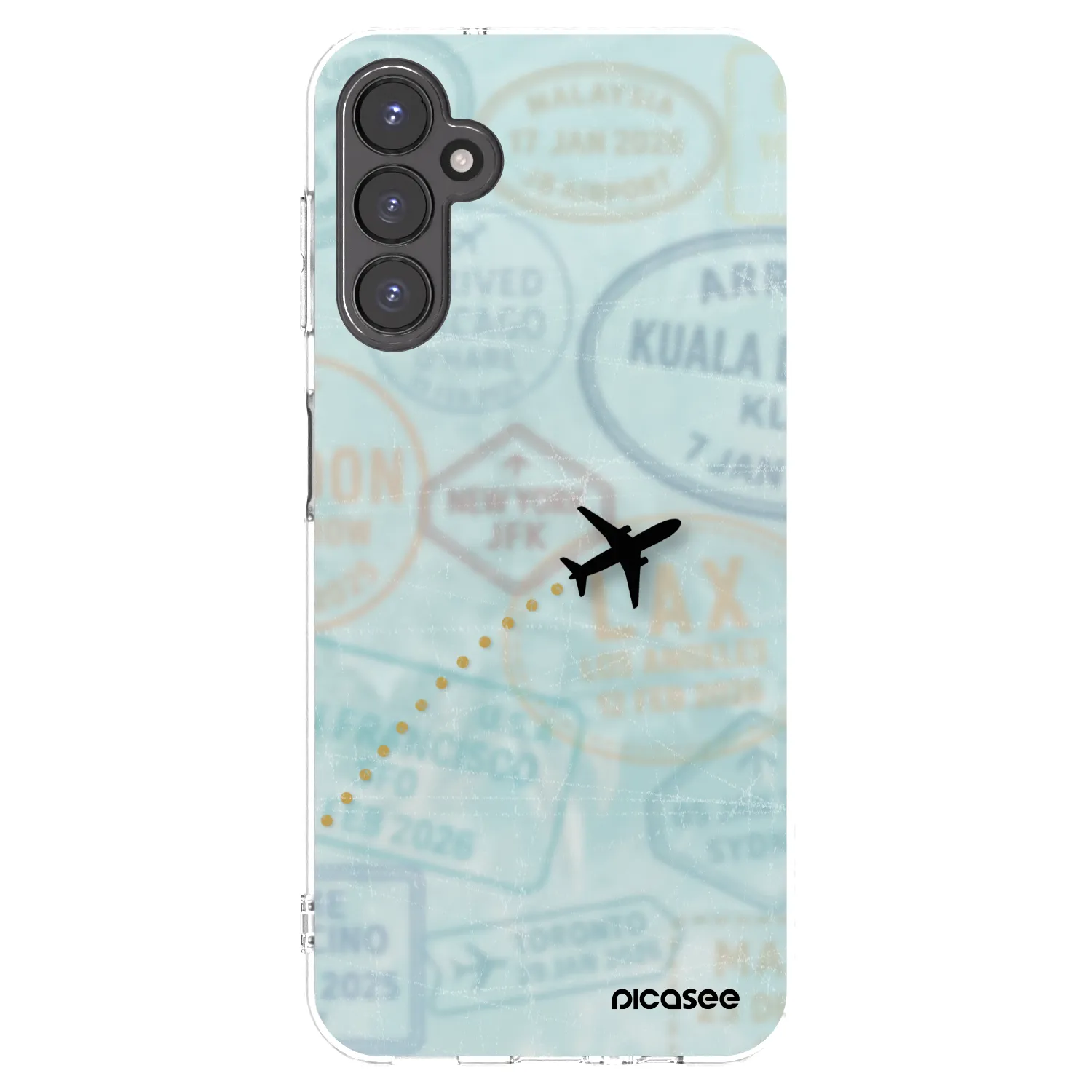 Picasee átlátszó szilikon tok az alábbi mobiltelefonokra Samsung Galaxy A14 5G A146P - FLIGHT PATH