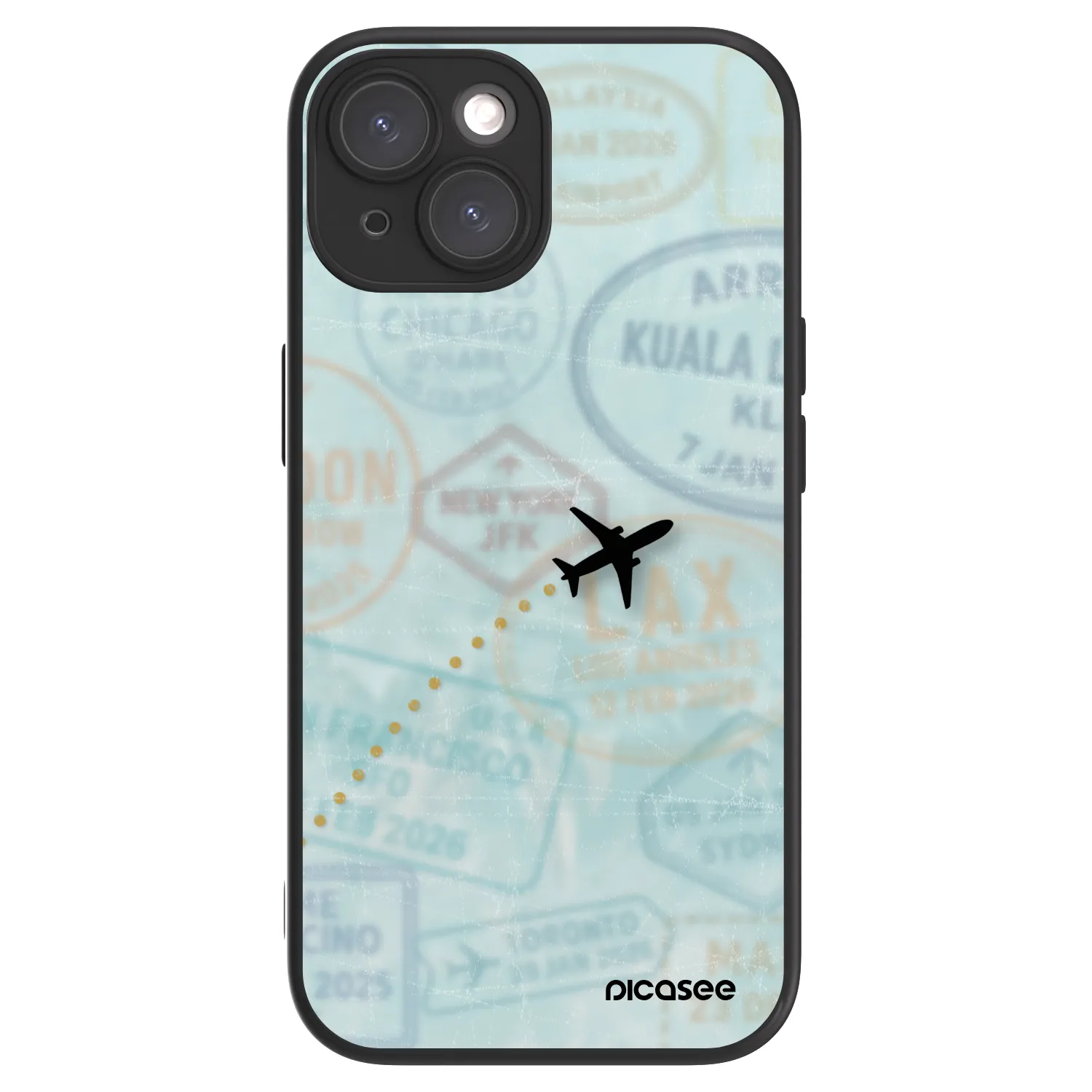 Picasee ULTIMATE CASE MagSafe Apple iPhone 15 - készülékre - FLIGHT PATH