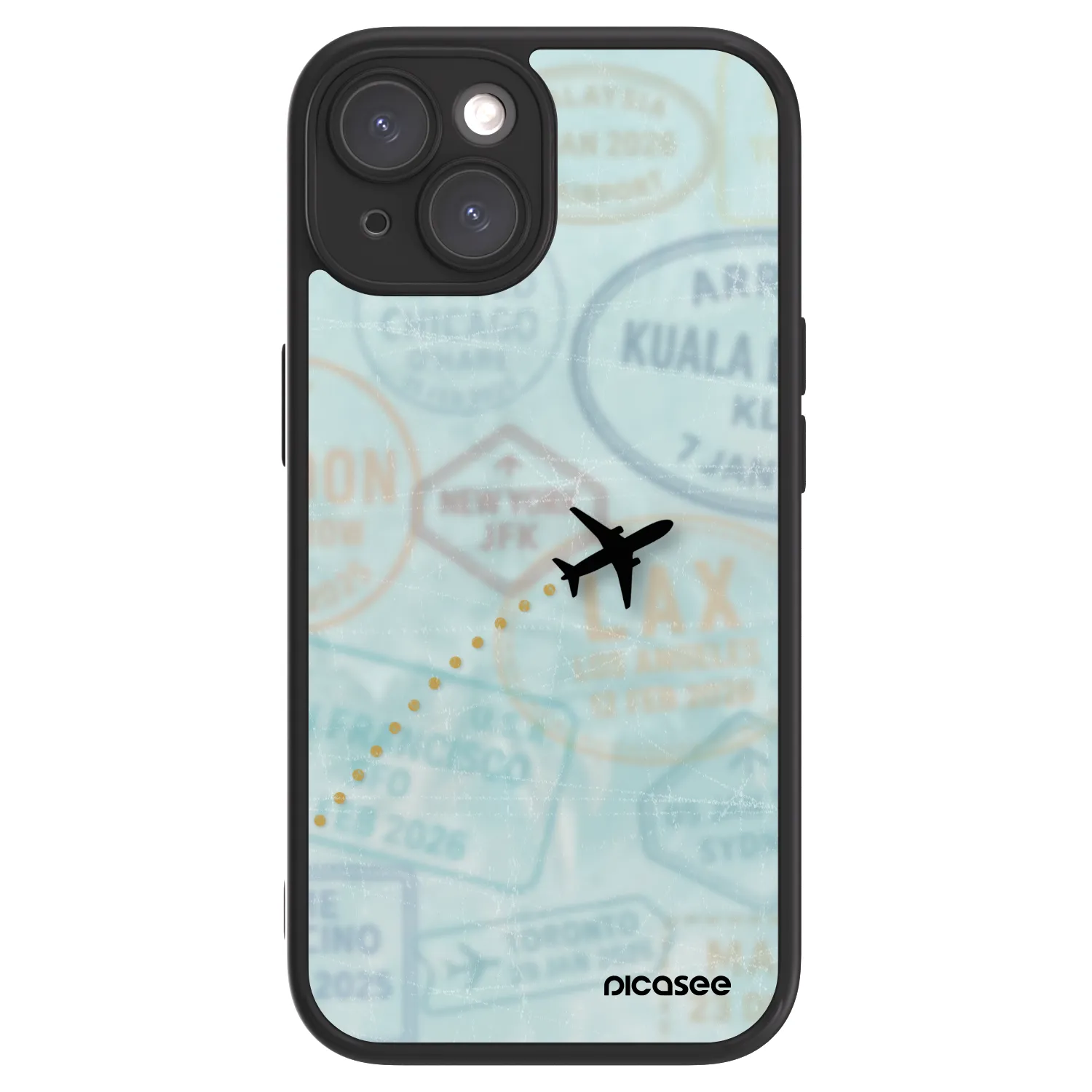 Picasee ULTIMATE CASE Apple iPhone 15 - készülékre - FLIGHT PATH