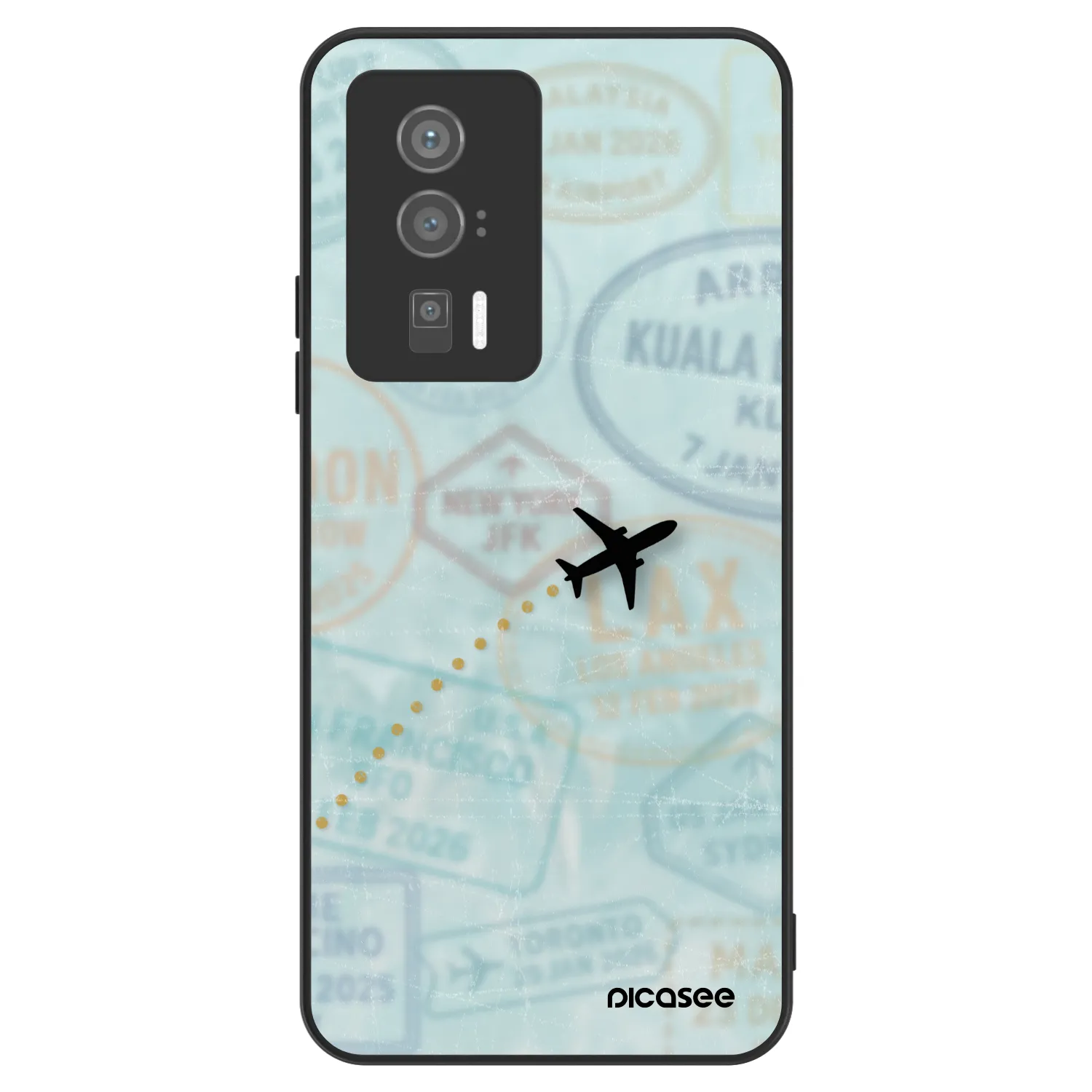 Picasee ULTIMATE CASE Xiaomi Poco F5 Pro 5G - készülékre - FLIGHT PATH