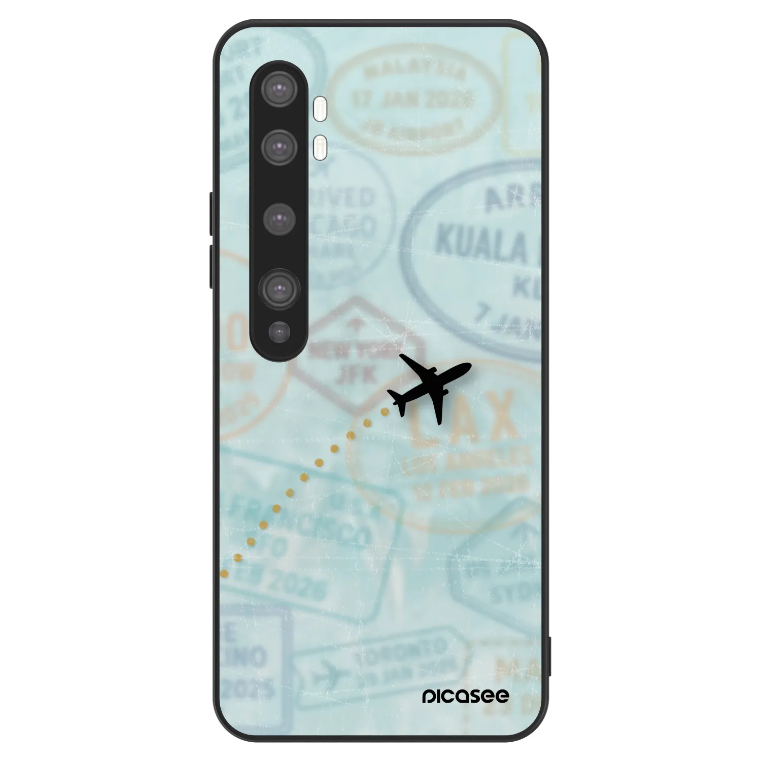 Picasee ULTIMATE CASE Xiaomi Mi Note 10 (Pro) - készülékre - FLIGHT PATH