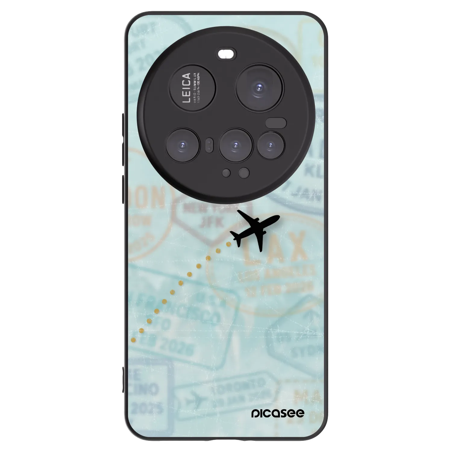 Picasee fekete szilikon tok az alábbi mobiltelefonokra Xiaomi 15 Ultra - FLIGHT PATH