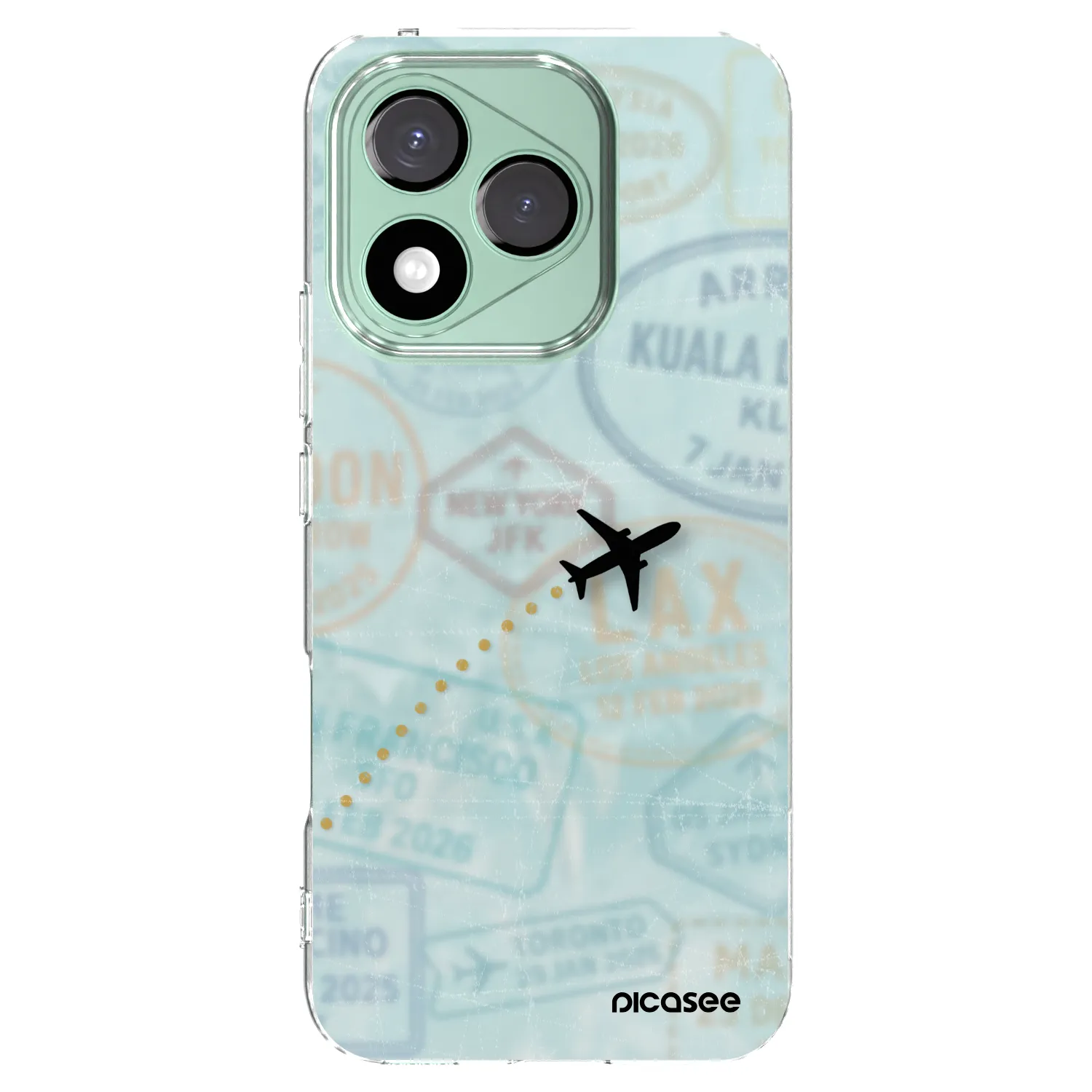 Picasee átlátszó szilikon tok az alábbi mobiltelefonokra Honor 400 Lite 5G - FLIGHT PATH