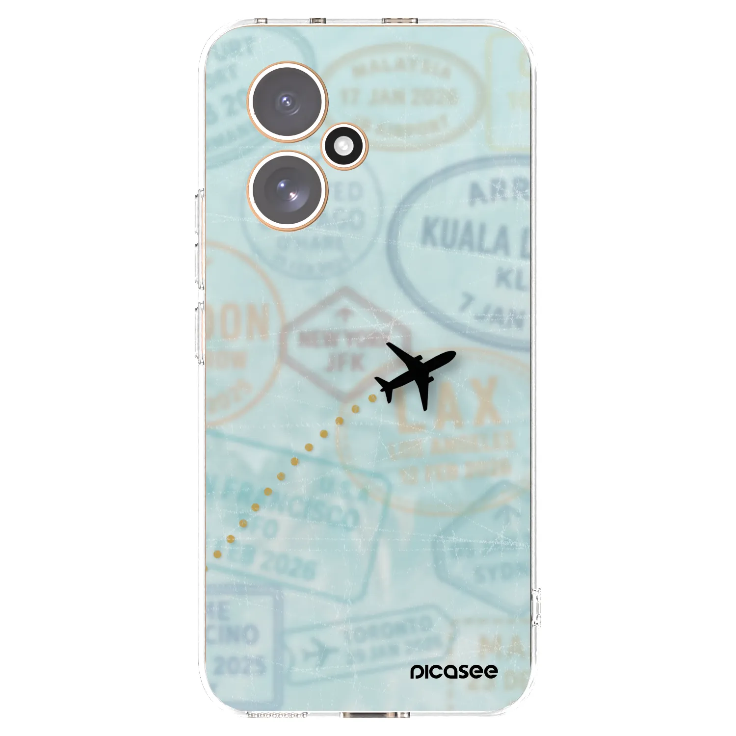 Picasee átlátszó szilikon tok az alábbi mobiltelefonokra Honor 400 5G - FLIGHT PATH