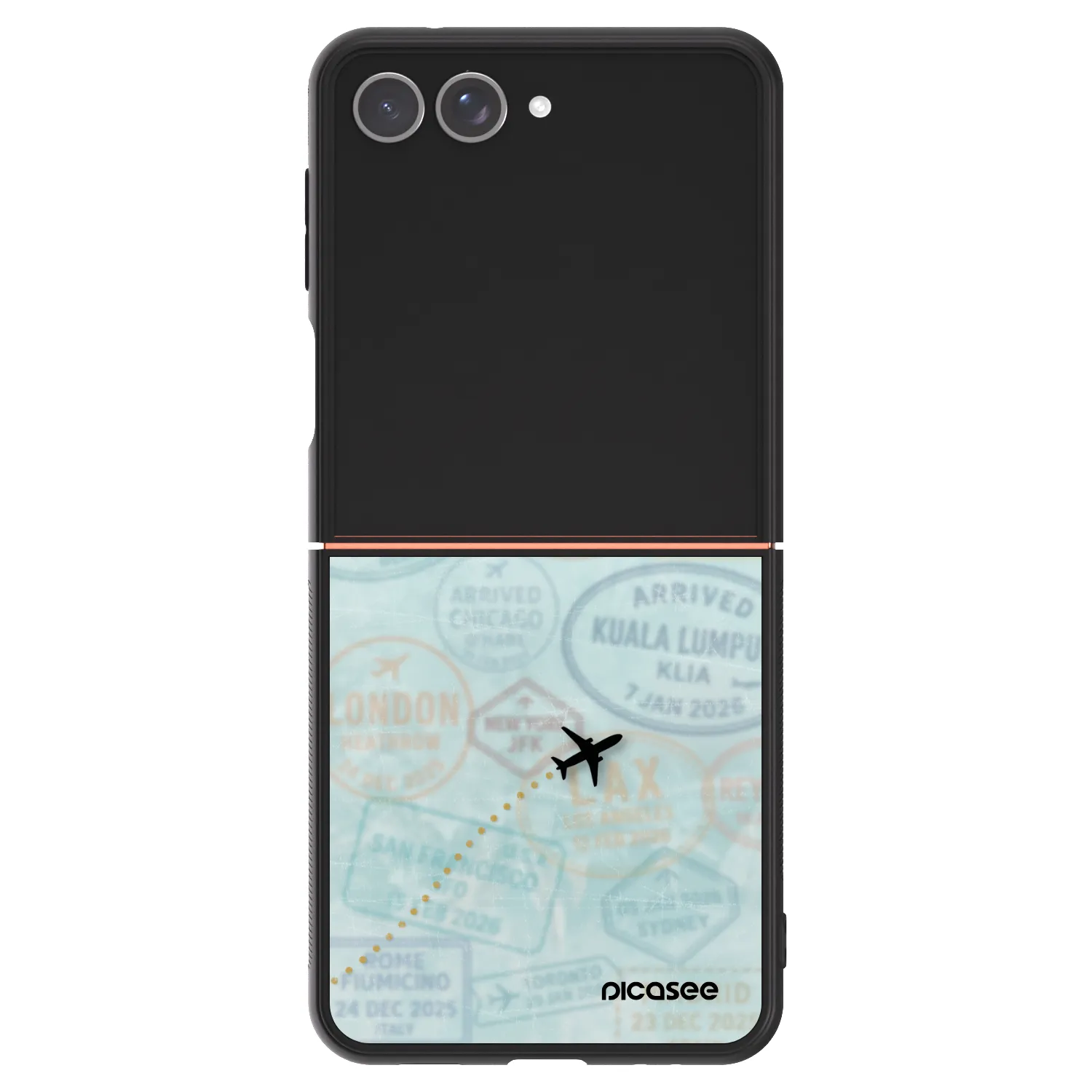 Picasee ULTIMATE CASE Samsung Galaxy Z Flip7 5G - készülékre - FLIGHT PATH