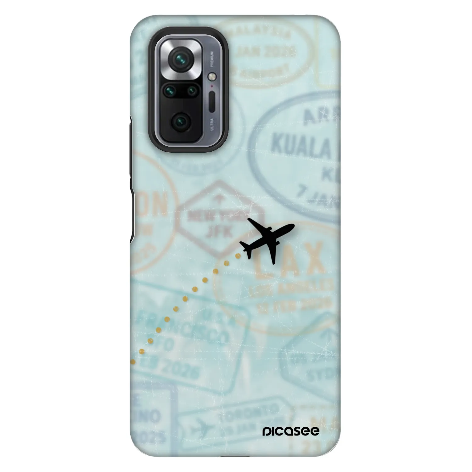 Picasee Fashion Case Xiaomi Redmi Note 10 Pro - FLIGHT PATH