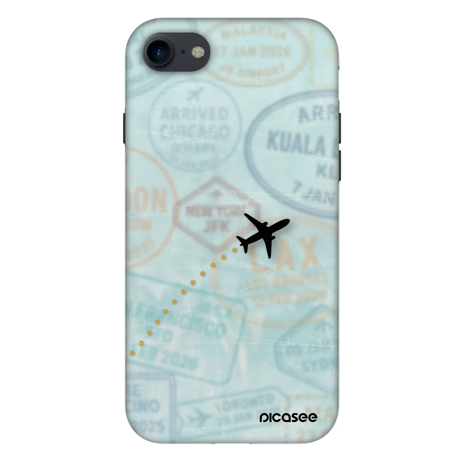 Picasee Fashion Case Apple iPhone 7 - FLIGHT PATH