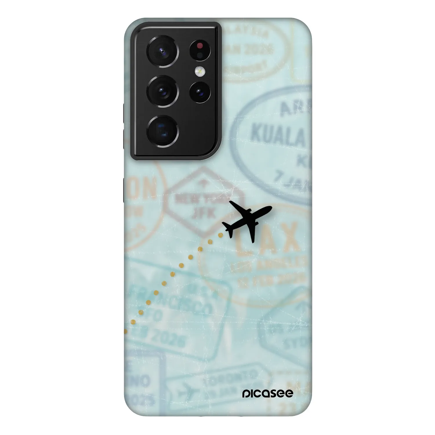 Picasee Fashion Case Samsung Galaxy S21 Ultra 5G G998B - FLIGHT PATH