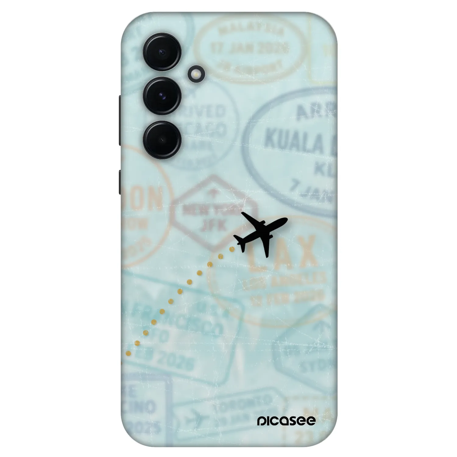 Picasee Fashion Case Samsung Galaxy A55 5G A556B - FLIGHT PATH