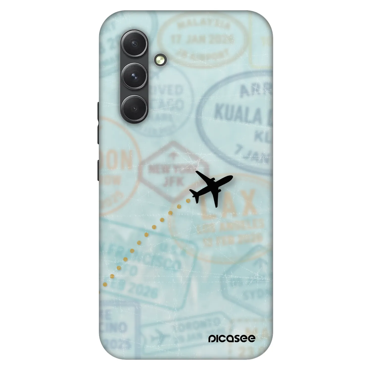 Picasee Fashion Case Samsung Galaxy A54 5G A546B - FLIGHT PATH