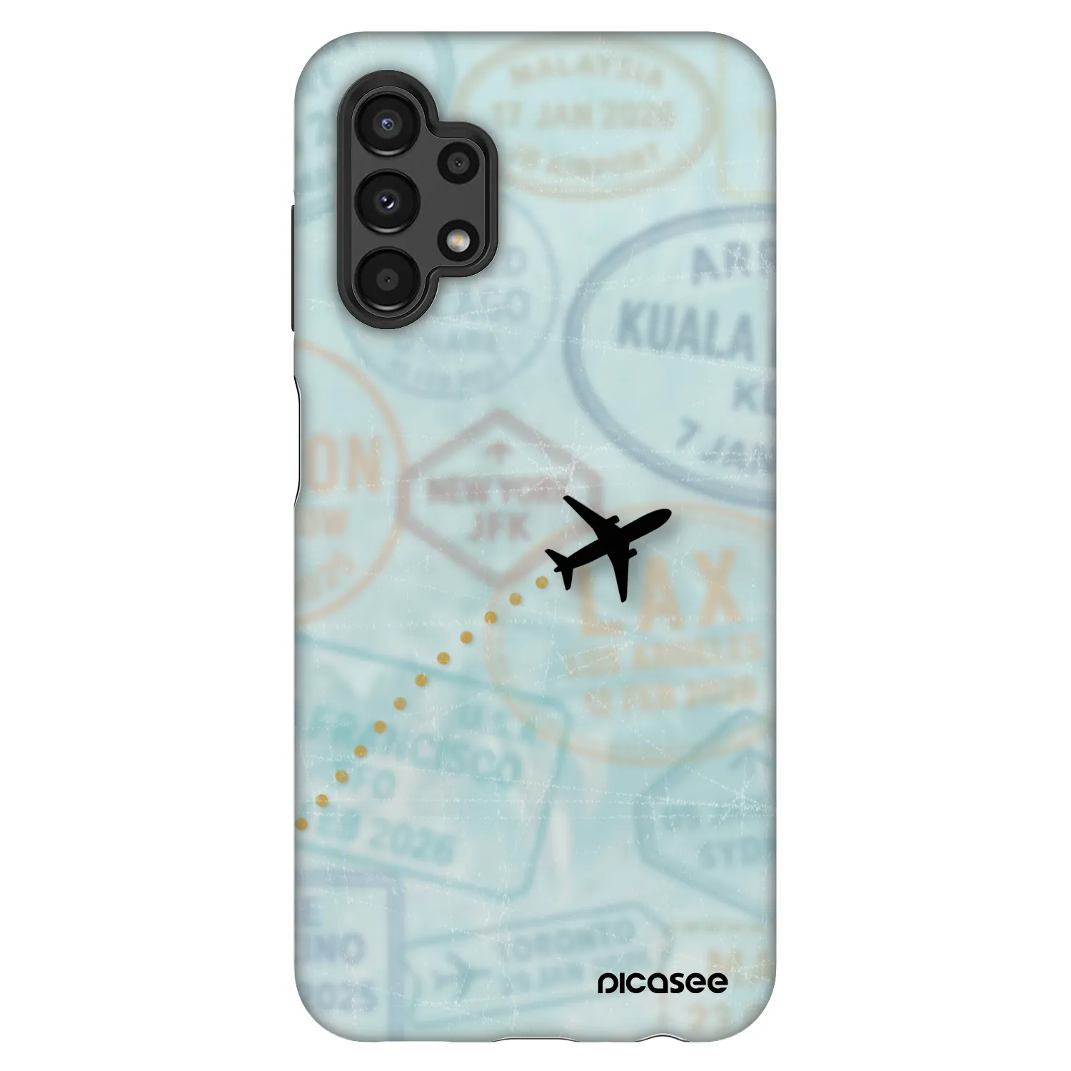 Picasee Fashion Case Samsung Galaxy A13 4G A135 - FLIGHT PATH