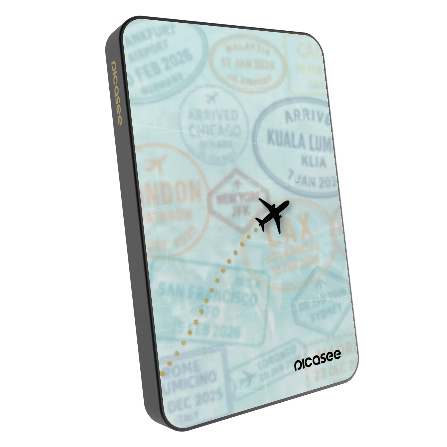 Picasee Powerbank MagSafe 5 000 mAh Szürke - FLIGHT PATH