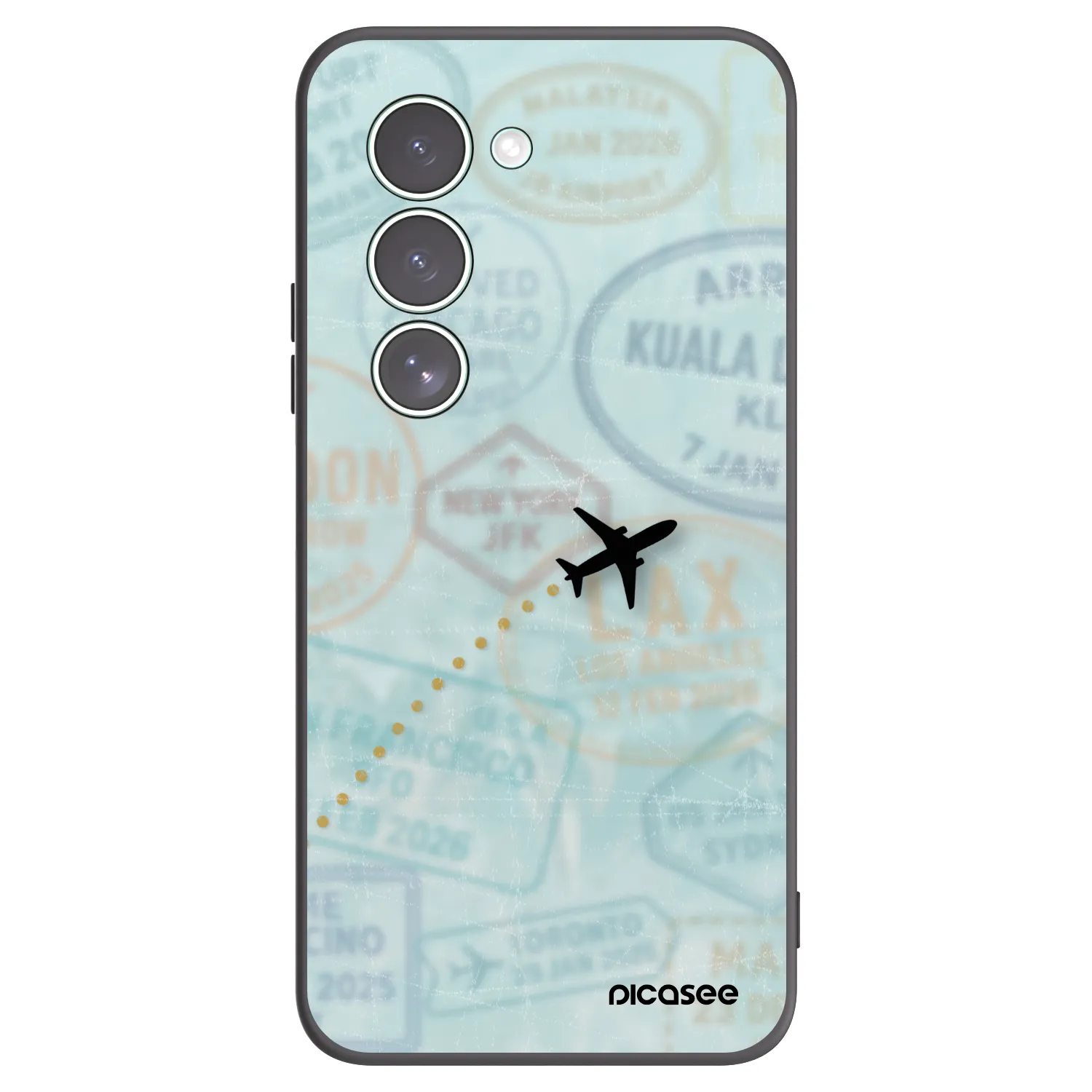 Picasee fekete szilikon tok az alábbi mobiltelefonokra Xiaomi Redmi 15 5G - FLIGHT PATH