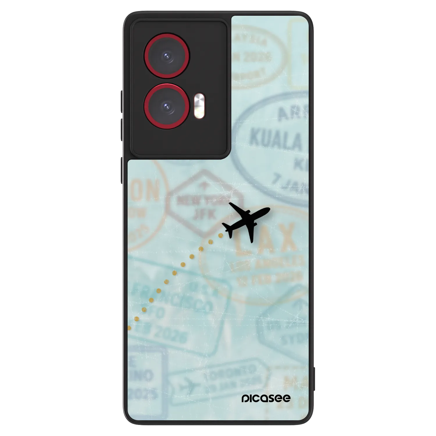 Picasee ULTIMATE CASE Motorola Edge 50 Fusion - készülékre - FLIGHT PATH