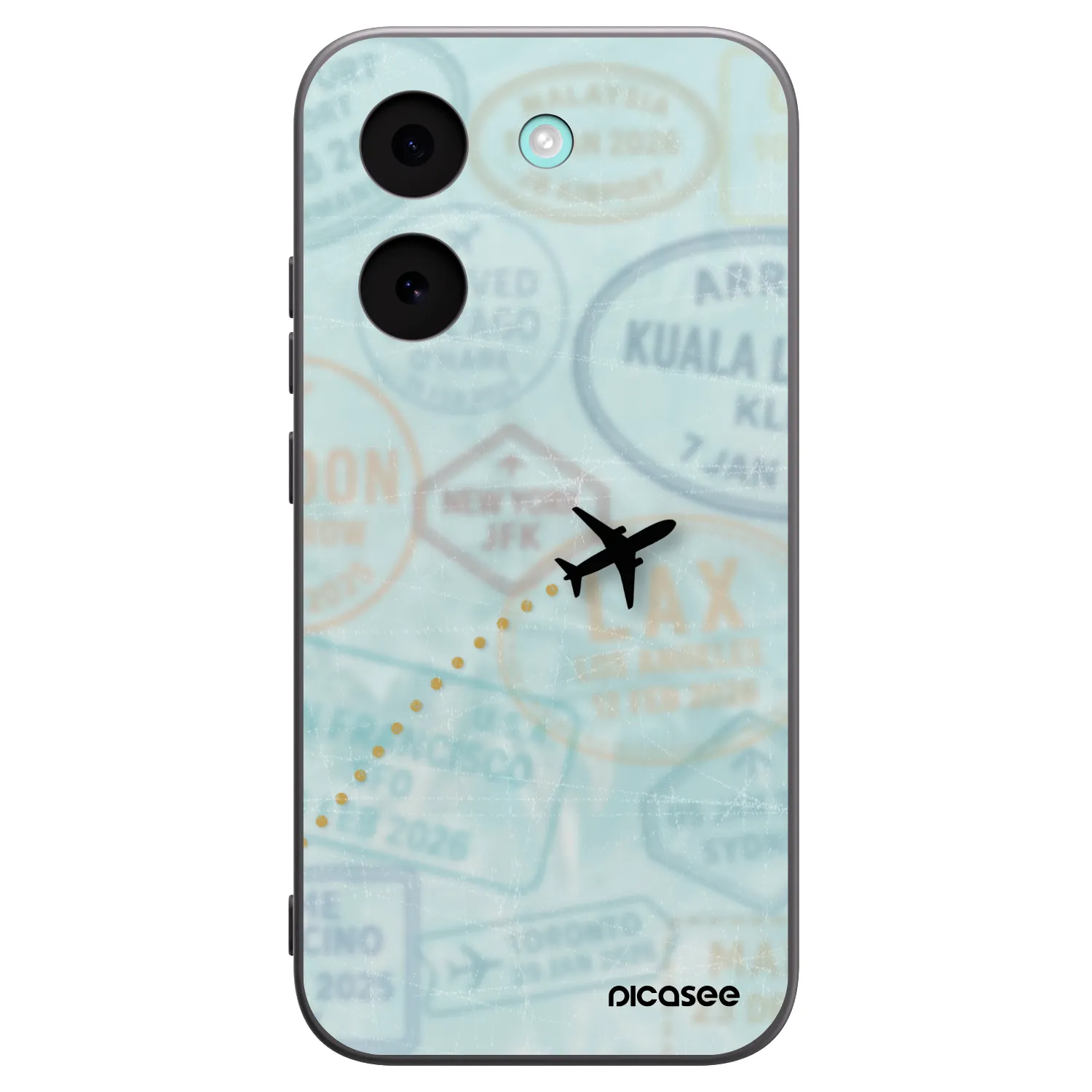 Picasee fekete szilikon tok az alábbi mobiltelefonokra Xiaomi Poco X8 Pro - FLIGHT PATH