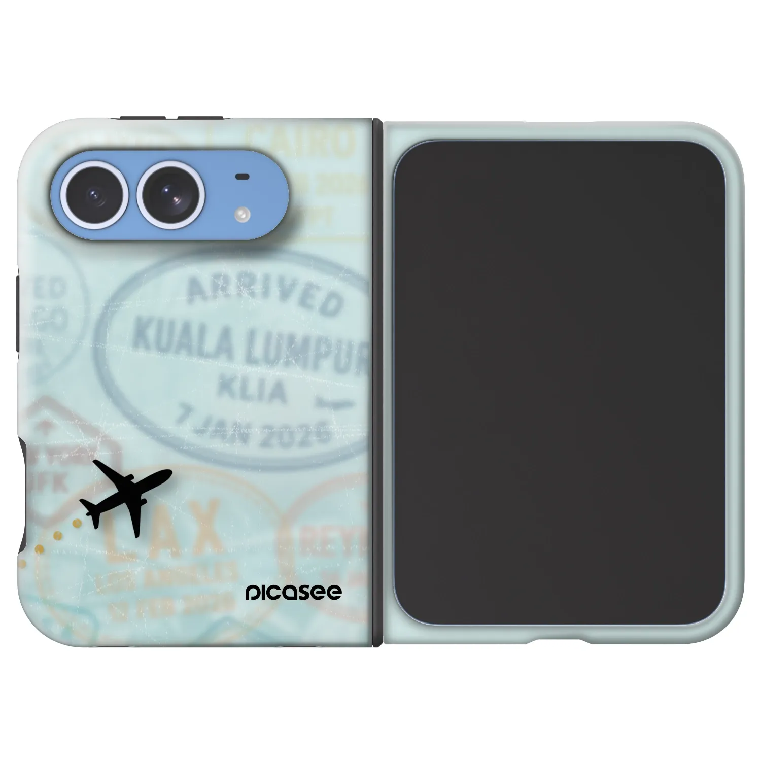 Picasee Fashion Case MagSafe Apple iPhone Duo - FLIGHT PATH
