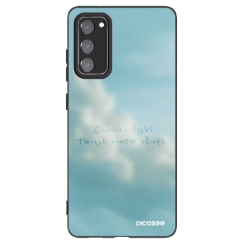 Picasee fekete szilikon tok az alábbi mobiltelefonokra Samsung Galaxy S20 FE - CHASiNG LIGHT