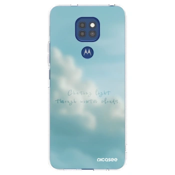 Picasee átlátszó szilikon tok az alábbi mobiltelefonokra Motorola Moto G9 Play - CHASiNG LIGHT
