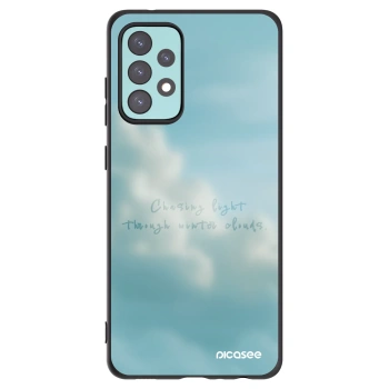 Picasee fekete szilikon tok az alábbi mobiltelefonokra Samsung Galaxy A72 A725F - CHASiNG LIGHT