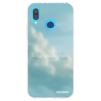 Picasee átlátszó szilikon tok az alábbi mobiltelefonokra Huawei P20 Lite - CHASiNG LIGHT