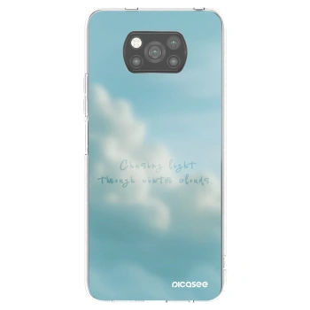 Picasee fekete szilikon tok az alábbi mobiltelefonokra Xiaomi Poco X3 Pro - CHASiNG LIGHT