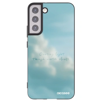 Picasee fekete szilikon tok az alábbi mobiltelefonokra Samsung Galaxy S22+ 5G - CHASiNG LIGHT