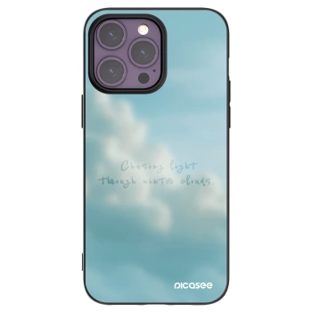 Picasee fekete szilikon tok az alábbi mobiltelefonokra Apple iPhone 14 Pro Max - CHASiNG LIGHT