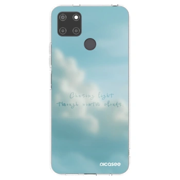 Picasee átlátszó szilikon tok az alábbi mobiltelefonokra Realme C21Y - CHASiNG LIGHT