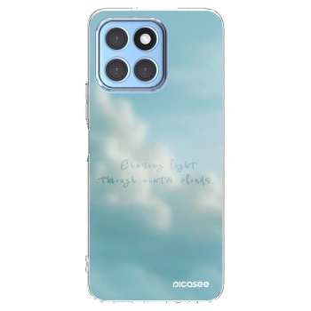 Picasee átlátszó szilikon tok az alábbi mobiltelefonokra Honor X8 5G - CHASiNG LIGHT