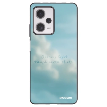Picasee fekete szilikon tok az alábbi mobiltelefonokra Xiaomi Redmi Note 12 Pro+ 5G - CHASiNG LIGHT