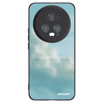 Picasee fekete szilikon tok az alábbi mobiltelefonokra Honor Magic5 Pro - CHASiNG LIGHT