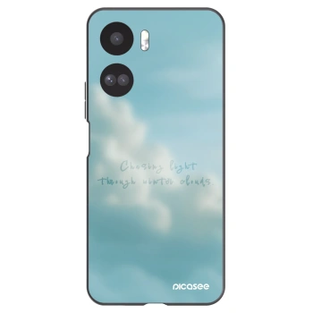 Picasee fekete szilikon tok az alábbi mobiltelefonokra Honor 90 Lite 5G - CHASiNG LIGHT