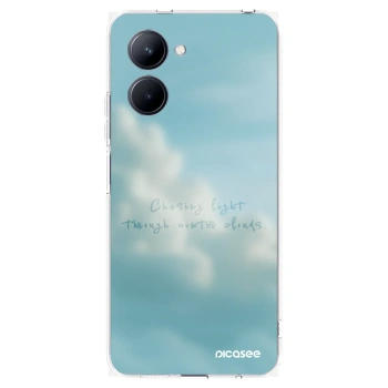 Picasee átlátszó szilikon tok az alábbi mobiltelefonokra Realme C33 (2023) - CHASiNG LIGHT