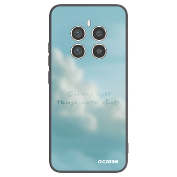 Picasee fekete szilikon tok az alábbi mobiltelefonokra Realme 12 Pro 5G - CHASiNG LIGHT