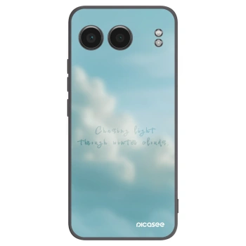 Picasee fekete szilikon tok az alábbi mobiltelefonokra OnePlus Nord 4 - CHASiNG LIGHT