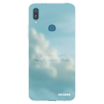 Picasee átlátszó szilikon tok az alábbi mobiltelefonokra Huawei Y7 2019 - CHASiNG LIGHT