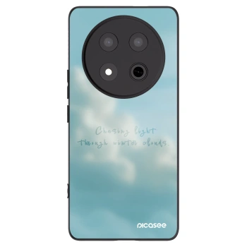 Picasee fekete szilikon tok az alábbi mobiltelefonokra Honor Magic7 Lite 5G - CHASiNG LIGHT