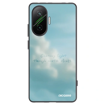 Picasee fekete szilikon tok az alábbi mobiltelefonokra Xiaomi Poco F7 Pro 5G - CHASiNG LIGHT
