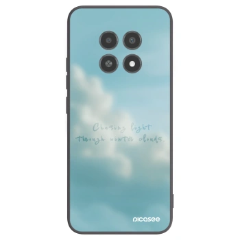 Picasee fekete szilikon tok az alábbi mobiltelefonokra Realme 12X - CHASiNG LIGHT