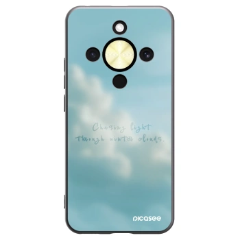 Picasee fekete szilikon tok az alábbi mobiltelefonokra Honor Magic8 Lite 5G - CHASiNG LIGHT