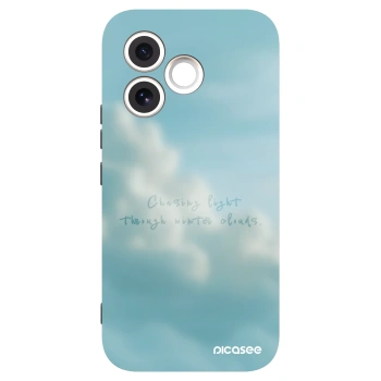 Picasee fekete szilikon tok az alábbi mobiltelefonokra Honor 600 Lite - CHASiNG LIGHT