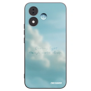 Picasee fekete szilikon tok az alábbi mobiltelefonokra Xiaomi Redmi Note 17 5G - CHASiNG LIGHT