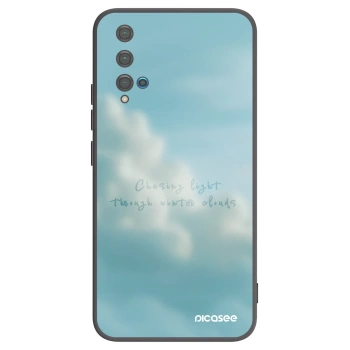 Picasee fekete szilikon tok az alábbi mobiltelefonokra Huawei Nova 5T - CHASiNG LIGHT