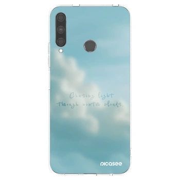 Picasee átlátszó szilikon tok az alábbi mobiltelefonokra Huawei P40 Lite E - CHASiNG LIGHT