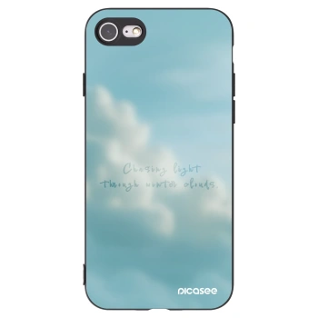 Picasee fekete szilikon tok az alábbi mobiltelefonokra Apple iPhone SE 2020 - CHASiNG LIGHT